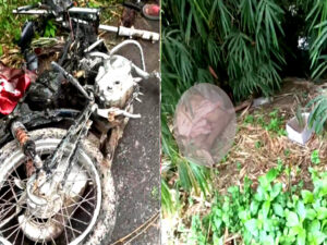 নন্দীগ্রামে বাসের ধাক্কায় মোটরসাইকেলে আরোহী আপন দুই ভাই নিহত