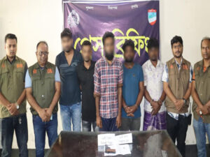 যশোরে অস্ত্র উদ্ধারসহ তরিকুল হত্যা মামলার পাঁচ আসামী গ্রেফতার