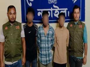 নড়াইলে ইয়াবা ট্যাবলেটসহ তিনজন গ্রেফতার