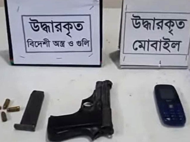 দিনাজপুরে অস্ত্রসহ দুই সহদর গ্রেফতার