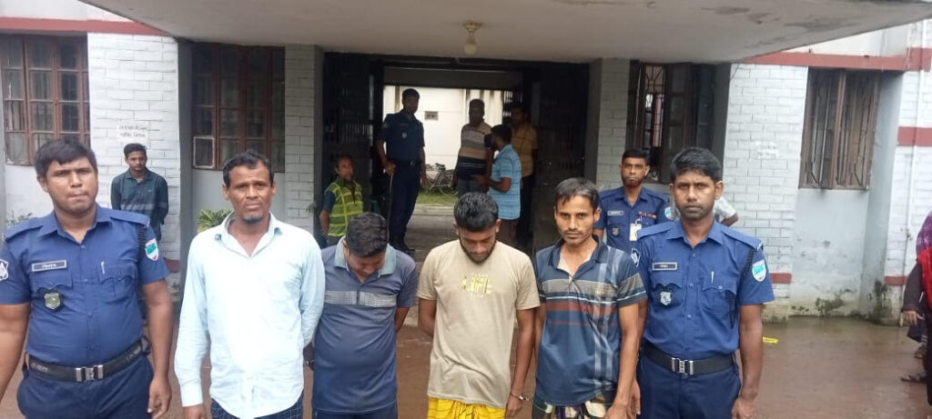 কেশবপুর থানা পুলিশের বিশেষ অভিযানে ৪জন গ্রেফতার