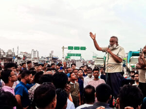 ভাঙ্গা মহাসড়ক অবরোধের ঘোষণা দেওয়া প্রধান সমন্বয়ক গ্রেপ্তার