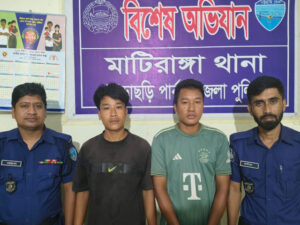 খাগড়াছড়িতে কিশোরীকে সংঘবদ্ধ ধর্ষণ ঘটনায় গ্রেপ্তার-২