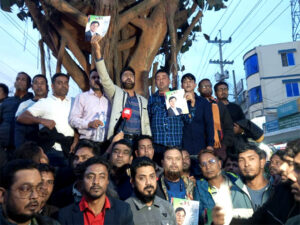 বকশীগঞ্জ উপজেলা যুবদলের উদ্যোগে দোয়া মাহফিল ও লিফলেট বিতরণ