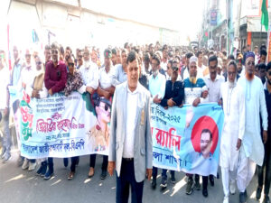 বিজয় দিবসে জামালপুর জেলা বিএনপির বর্ণাঢ্য বিজয় র‍্যালী ও জনসমাবেশ
