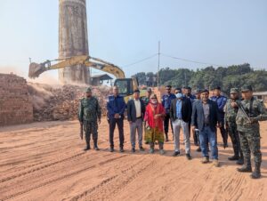 যশোরের অবৈধ ইটভাটায় অভিযান ও জরিমানা