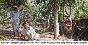 সীতাকুণ্ডের হযরত ওয়ারিশ শাহ( রহঃ)’র মাজারে ফুলের চারা রোপণ