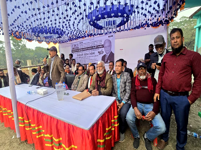 ধানের শীষের সমর্থনে দুমকিতে উঠান বৈঠক